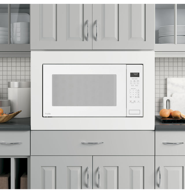 GE Profile™ 2.2 Cu. Ft. Built-In Sensor Microwave Oven PCWK22U1WWW
