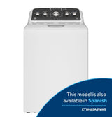 GE 4.5 cu. ft. Capacity Washer with Stainless Steel Basket, Cold Plus and Wash Boost GTW485ASWWB