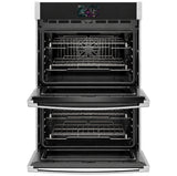 GE Profile™ 30" Smart Built-In Convection Double Wall Oven with No Preheat Air Fry and Precision Cooking PTD7000SZSS