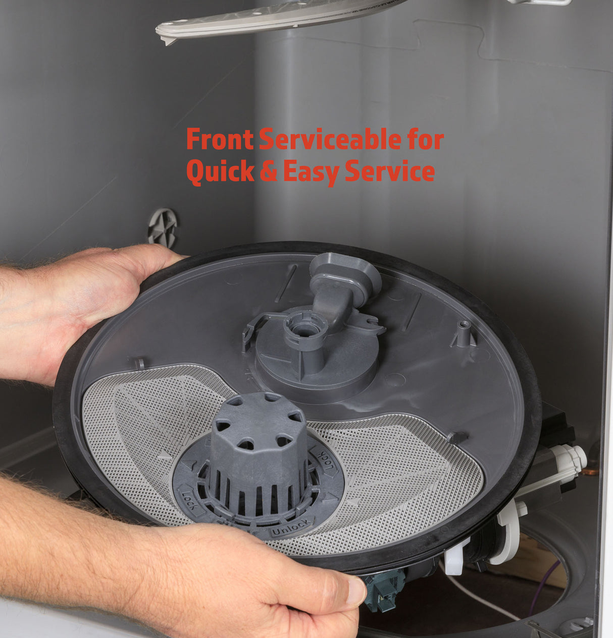 Hotpoint Dishwasher with Front Controls HDF310PGZWW