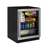 Marvel 24-IN LOW PROFILE BUILT-IN BEVERAGE CENTER WITH CONVERTIBLE SHELF AND MAXSTORE BIN MABV224-SG31A