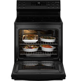 GE® 30" Free-Standing Electric Range GRF500PVBB