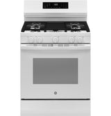 GE® 30" Free-Standing Gas Convection Range with No Preheat Air Fry and EasyWash™ Oven Tray GGF600AVWW