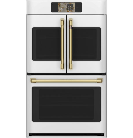 CAFÉ™ Professional Series 30" Smart Built-In Convection French-Door Double Wall Oven CTD90FP4ZW2