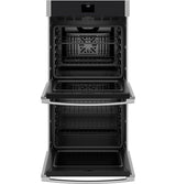 GE 27" Smart Built-In Convection Double Wall Oven with No Preheat Air Fry JKD5000SVSS