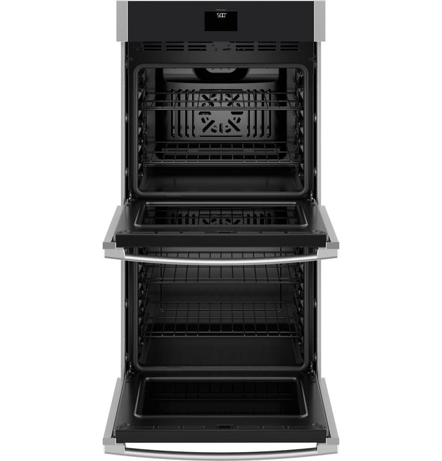 GE 27" Smart Built-In Convection Double Wall Oven with No Preheat Air Fry JKD5000SVSS