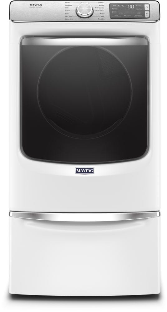 Maytag Smart Front Load Gas Dryer with Extra Power and Advanced Moisture Sensing with industry-exclusive extra moisture sensor - 7.3 cu. ft. MGD8630HW