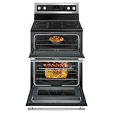 Maytag® 30-Inch Wide Double Oven Electric Range With True Convection - 6.7 Cu. Ft. MET8800FZ