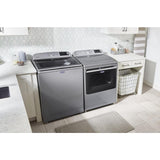 Maytag Smart Capable Top Load Electric Dryer with Extra Power Button - 7.4 cu. ft. MED6230HC