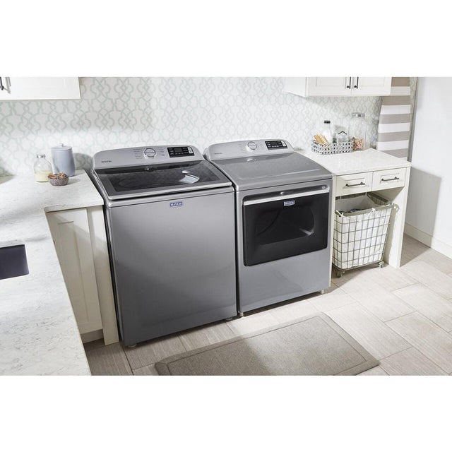 Maytag Smart Capable Top Load Electric Dryer with Extra Power Button - 7.4 cu. ft. MED6230HC
