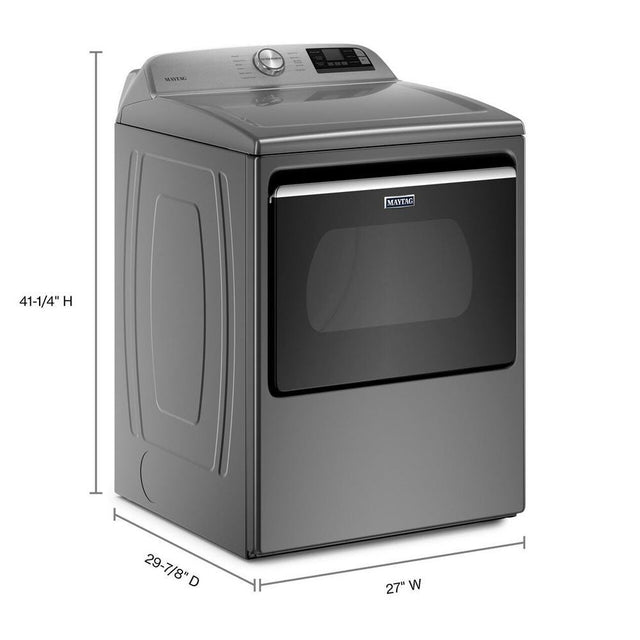 Maytag Smart Capable Top Load Electric Dryer with Extra Power Button - 7.4 cu. ft. MED6230HC