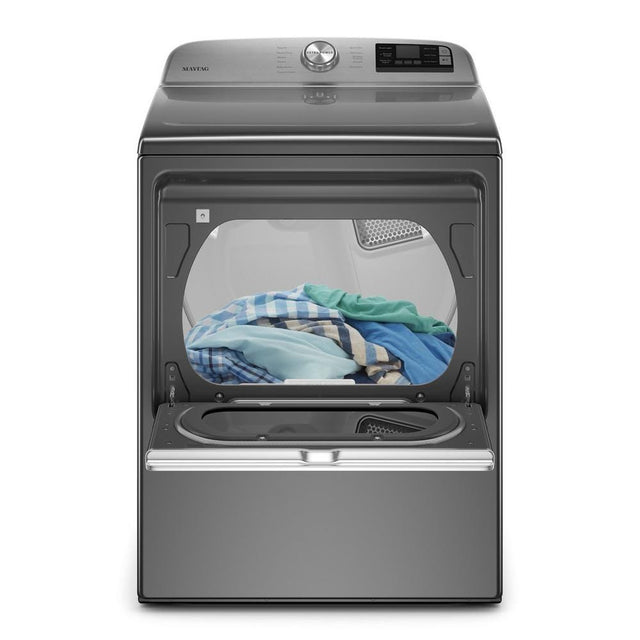 Maytag Smart Capable Top Load Electric Dryer with Extra Power Button - 7.4 cu. ft. MED6230HC