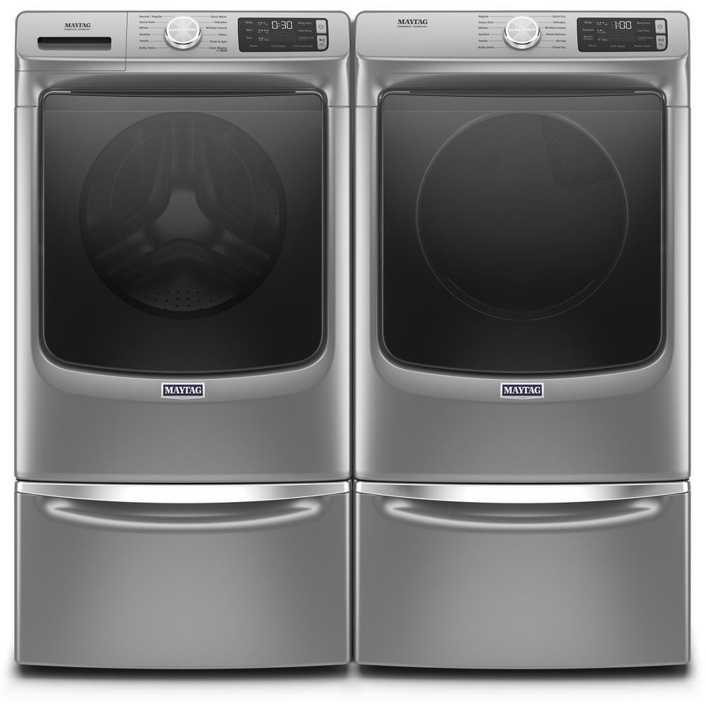 Maytag Front Load Electric Dryer with Extra Power and Quick Dry Cycle - 7.3 cu. ft. MED6630HC