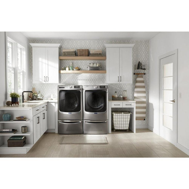Maytag Front Load Electric Dryer with Extra Power and Quick Dry Cycle - 7.3 cu. ft. MED6630HC