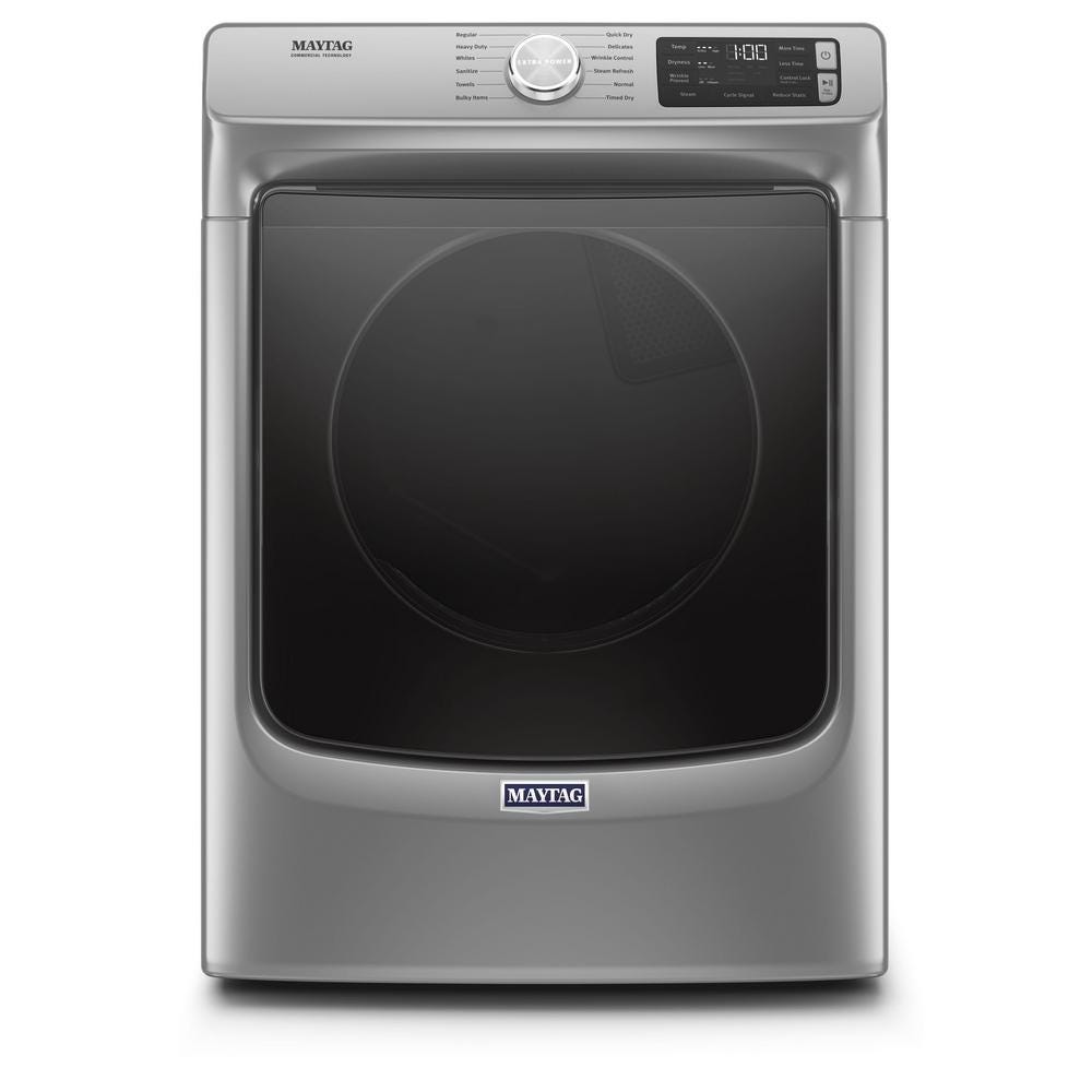 Maytag Front Load Electric Dryer with Extra Power and Quick Dry Cycle - 7.3 cu. ft. MED6630HC