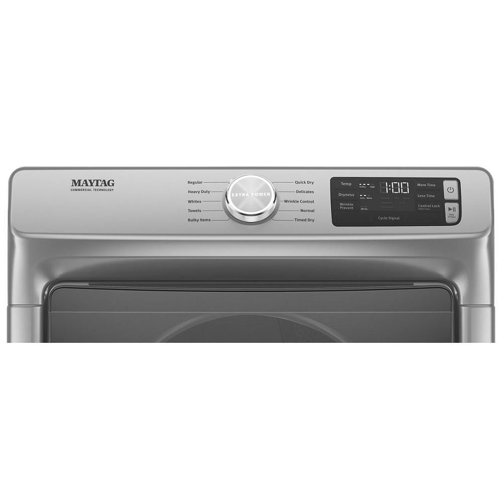 Maytag Front Load Electric Dryer with Extra Power and Quick Dry Cycle - 7.3 cu. ft. MED6630HC