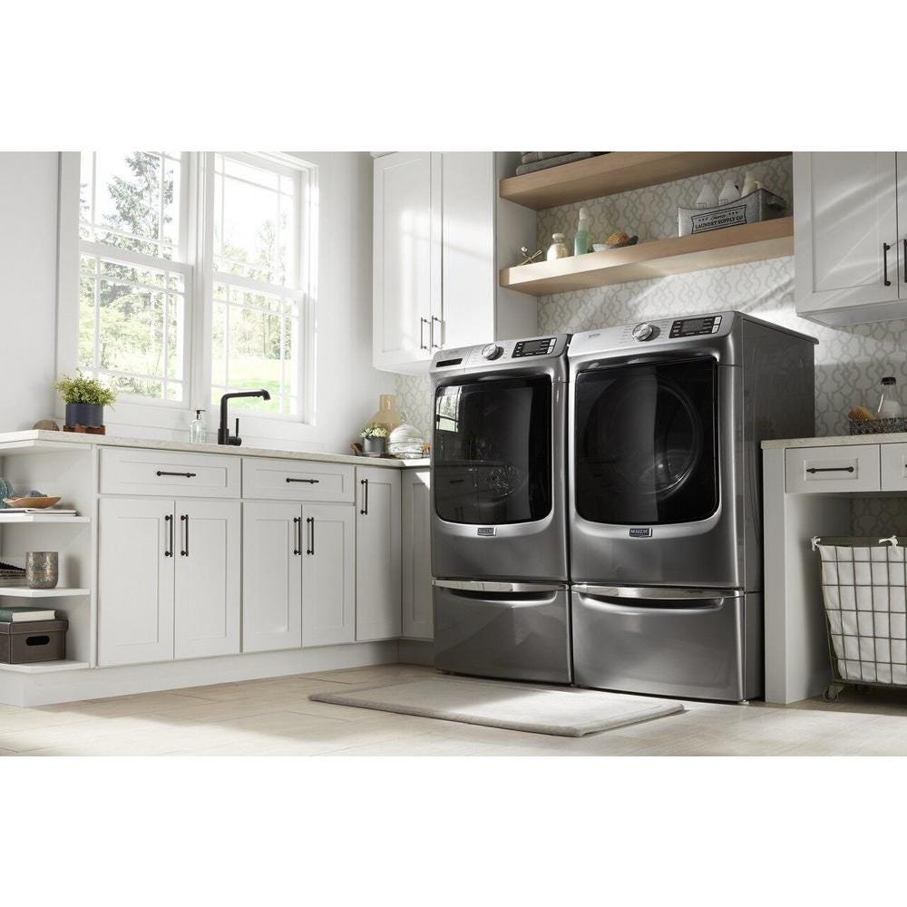 Maytag Front Load Electric Dryer with Extra Power and Quick Dry Cycle - 7.3 cu. ft. MED6630HC