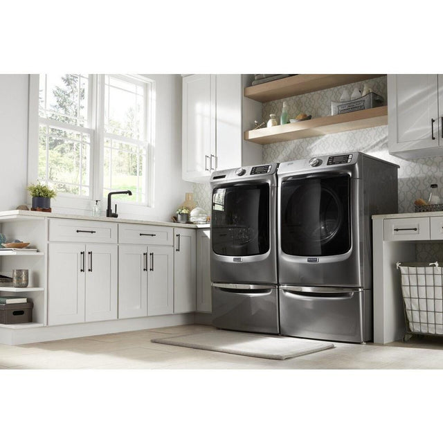 Maytag Front Load Electric Dryer with Extra Power and Quick Dry Cycle - 7.3 cu. ft. MED6630HC