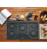 GE Profile™ 36" Built-In Gas Cooktop PGP7036DLBB