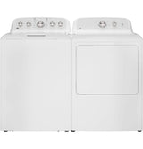 GE 6.2 cu. ft. Capacity Electric Dryer with Up To 120 ft. Venting and Shallow Depth GTX38EASWWS