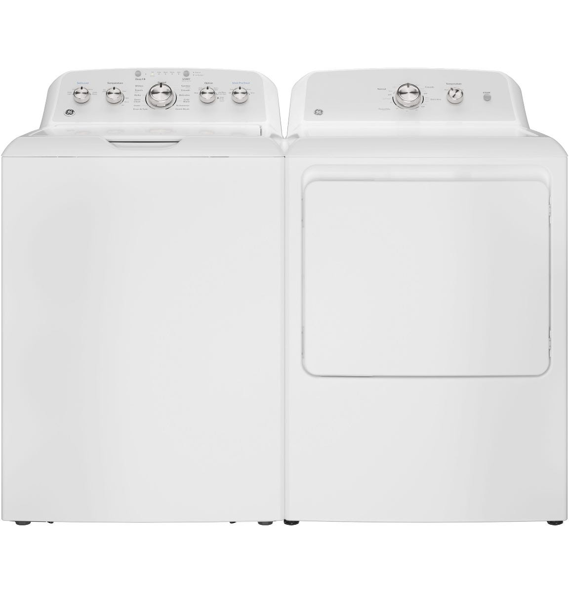 GE 6.2 cu. ft. Capacity Gas Dryer with Up To 120 ft. Venting and Shallow Depth GTX38GASWWS