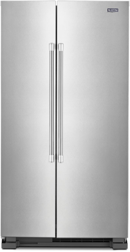 Maytag 36-Inch Wide Side-by-Side Refrigerator - 25 cu. ft. MSS25N4MKZ