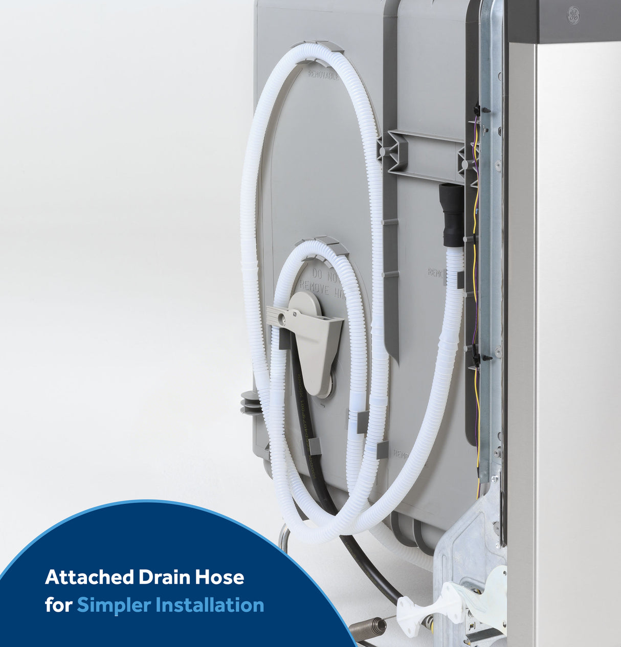 GE Dishwasher with Front Controls GDF450PGZBB