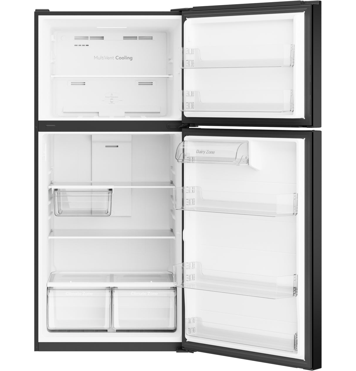 GE 19 Cu. Ft. Garage Ready Top-Freezer Refrigerator GPS19KGZBB