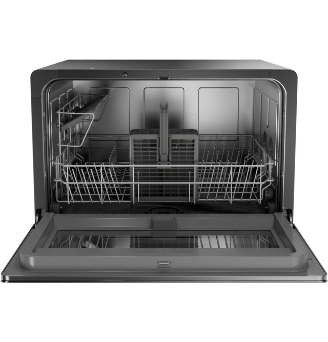 GE Profile™ ENERGY STAR® Smart Compact Dishwasher for Countertop or Built-In PZF560HGWBB
