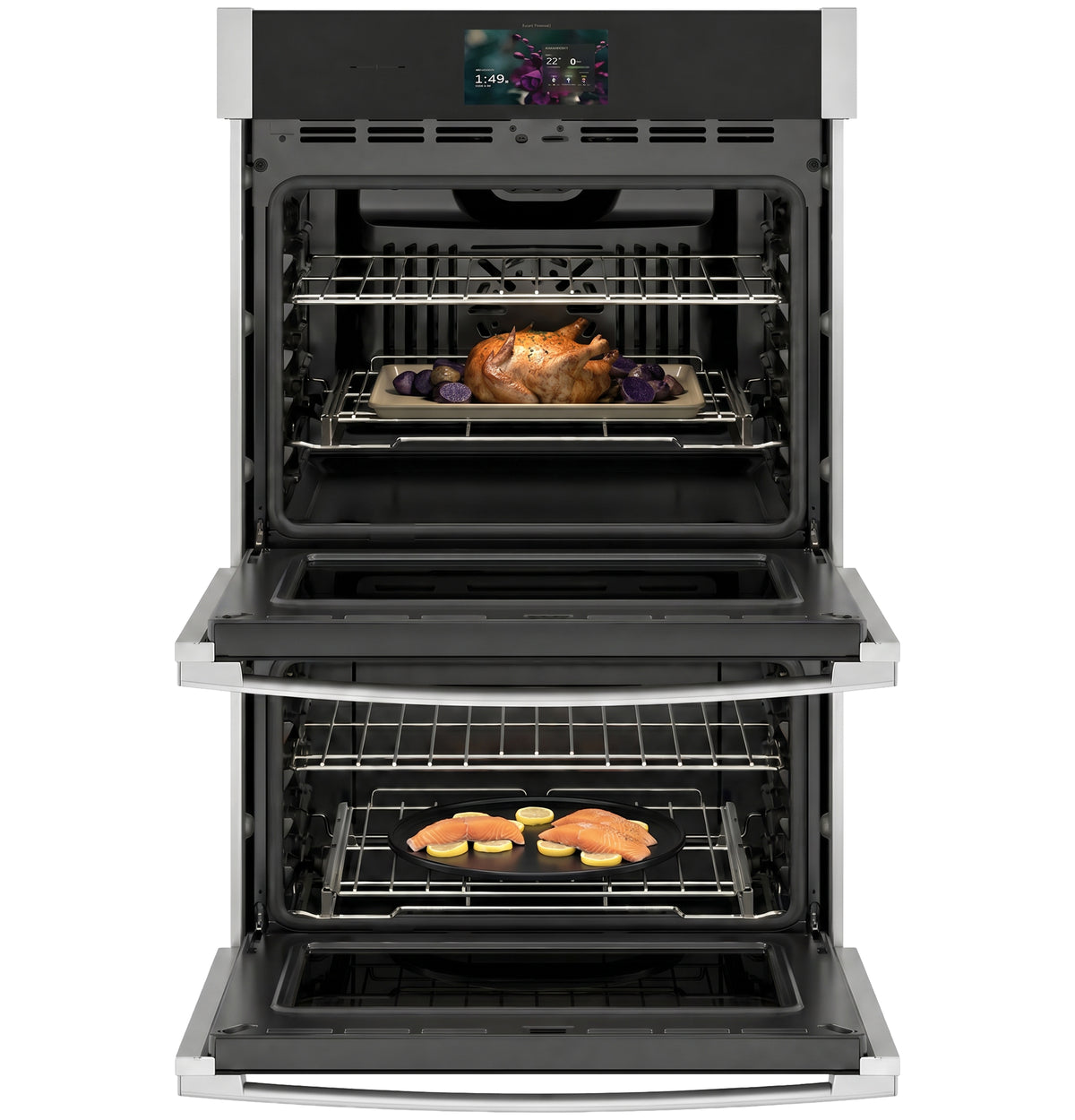 GE Profile™ 27" Smart Built-In Convection Double Wall Oven PKD7000SZSS