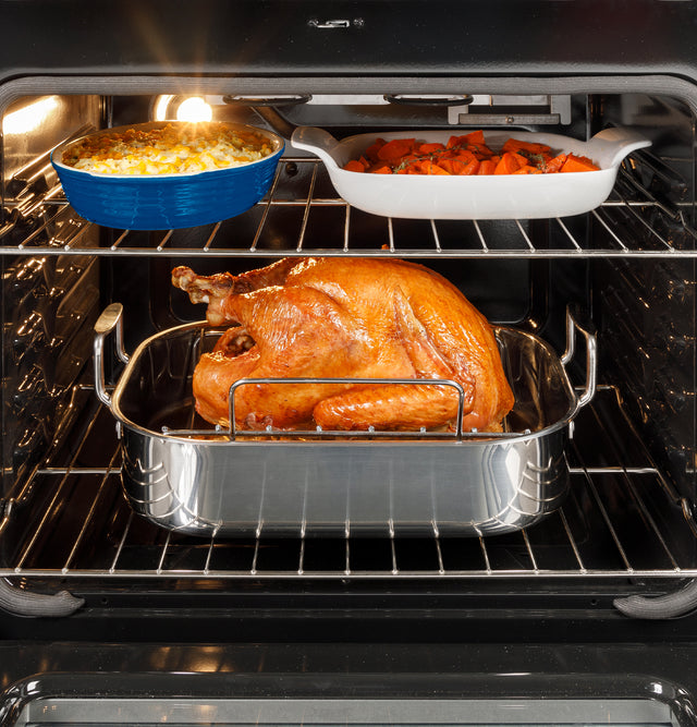 GE® 30" Free-Standing Gas Range with Crisp Mode GGF500SVSS