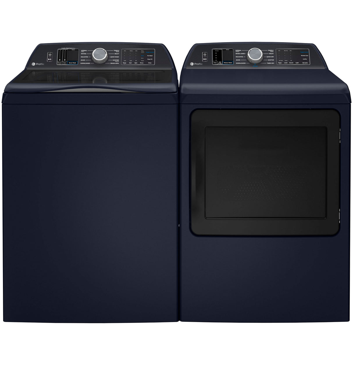 GE Profile™ ENERGY STAR® 7.3 cu. ft. Capacity Smart Electric Dryer with Steam and Washer Link PTD80EBPTRS