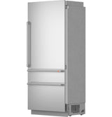 CAFE™ 36" Panel-Ready Integrated Bottom-Freezer Refrigerator – Right Swing CIC36RK6ZII