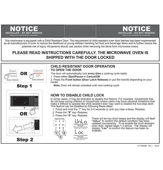 GE 1.1 Cu. Ft. Capacity Countertop Microwave Oven GCST11N1WSS