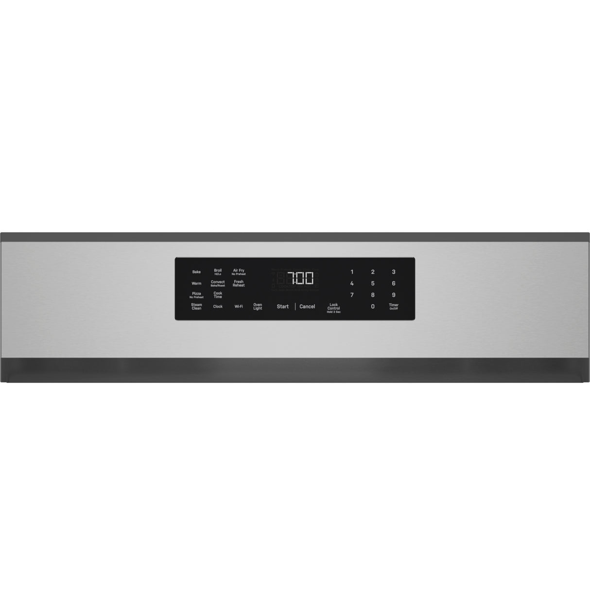 GE Profile™ 30” Smart Free-Standing Gas Convection Range with No Preheat Air Fry and EasyWash™ Oven Tray PGF700AYFS