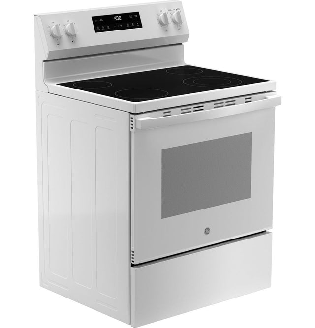 GE® 30" Free-Standing Electric Range GRF400SVWW