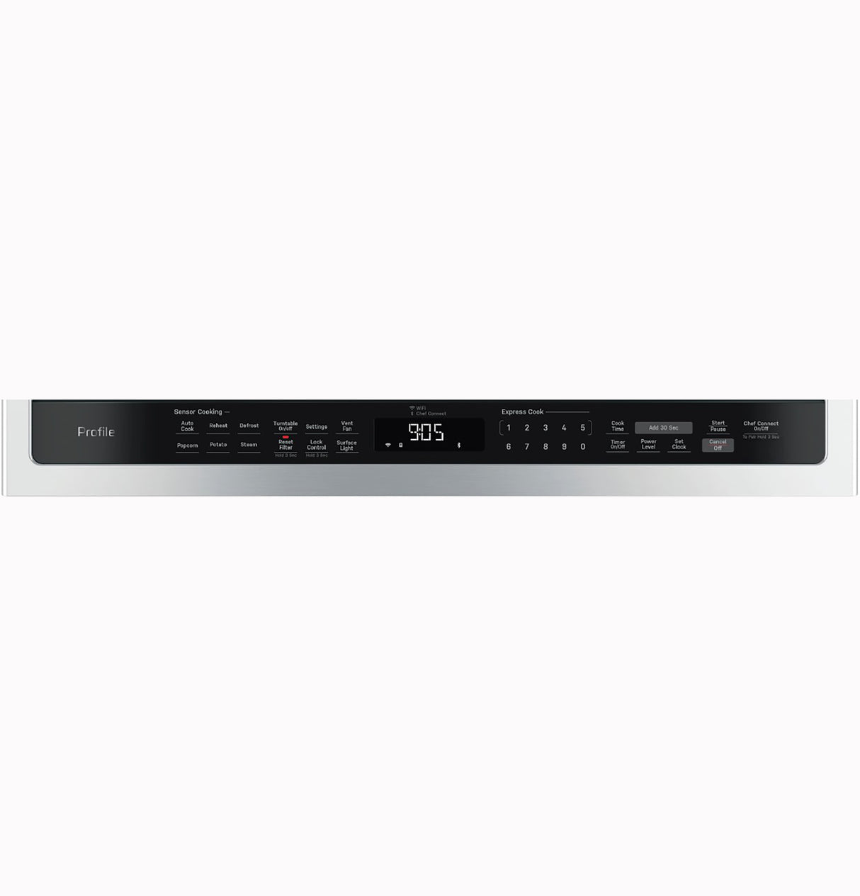 GE Profile™ 2.1 Cu. Ft. Over-the-Range Sensor Microwave Oven PVM9005RYSS