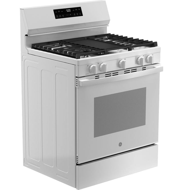 GE® 30" Free-Standing Gas Range GGF500PVWW