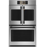 CAFÉ™ Professional Series 30" Smart Built-In Convection French-Door Double Wall Oven CTD90FP2ZS1