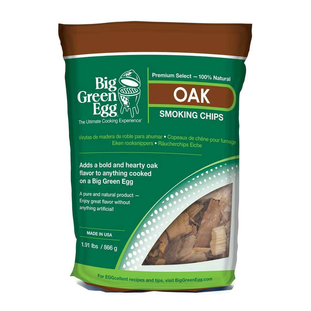 Big Green Egg Smoking Chips, Oak 127372