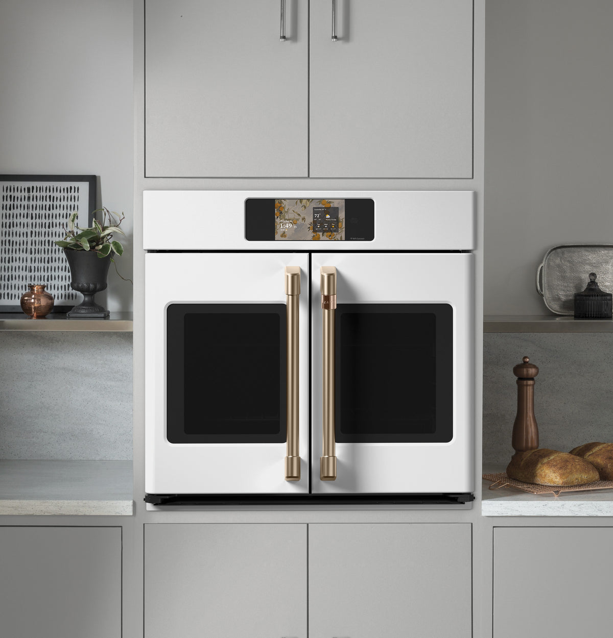 CAFÉ™ Professional Series 30" Smart Built-In Convection French-Door Single Wall Oven CTS90FP4ZW2