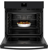 GE® 30" Smart Built-In Self-Clean Convection Single Wall Oven with No Preheat Air Fry JTS5000DVBB