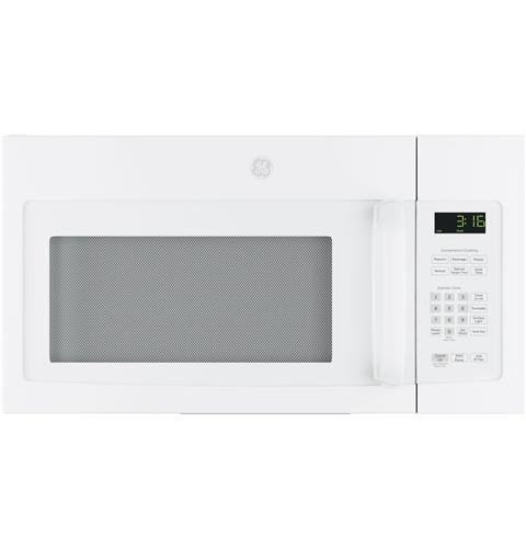 GE 1.6 Cu. Ft. Over-the-Range Microwave Oven with Recirculating Venting JNM3163DJWW