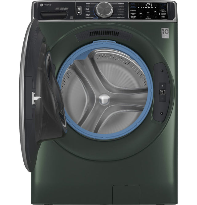 GE Profile™ 5.5 cu. ft. Capacity Smart Front Load ENERGY STAR® Steam Washer with UltraFresh Vent System Plus and Smart Wash + Rinse PFW955SPWGN