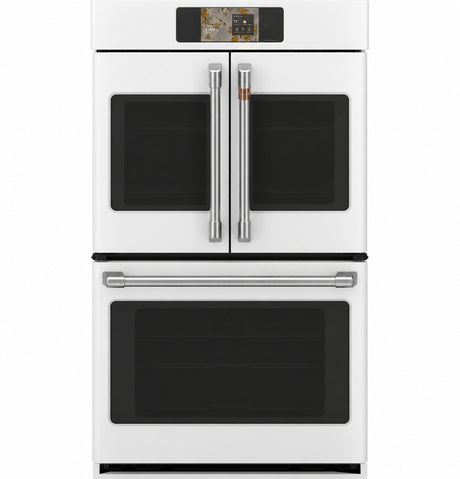 CAFÉ™ Professional Series 30" Smart Built-In Convection French-Door Double Wall Oven CTD90FP4ZW2