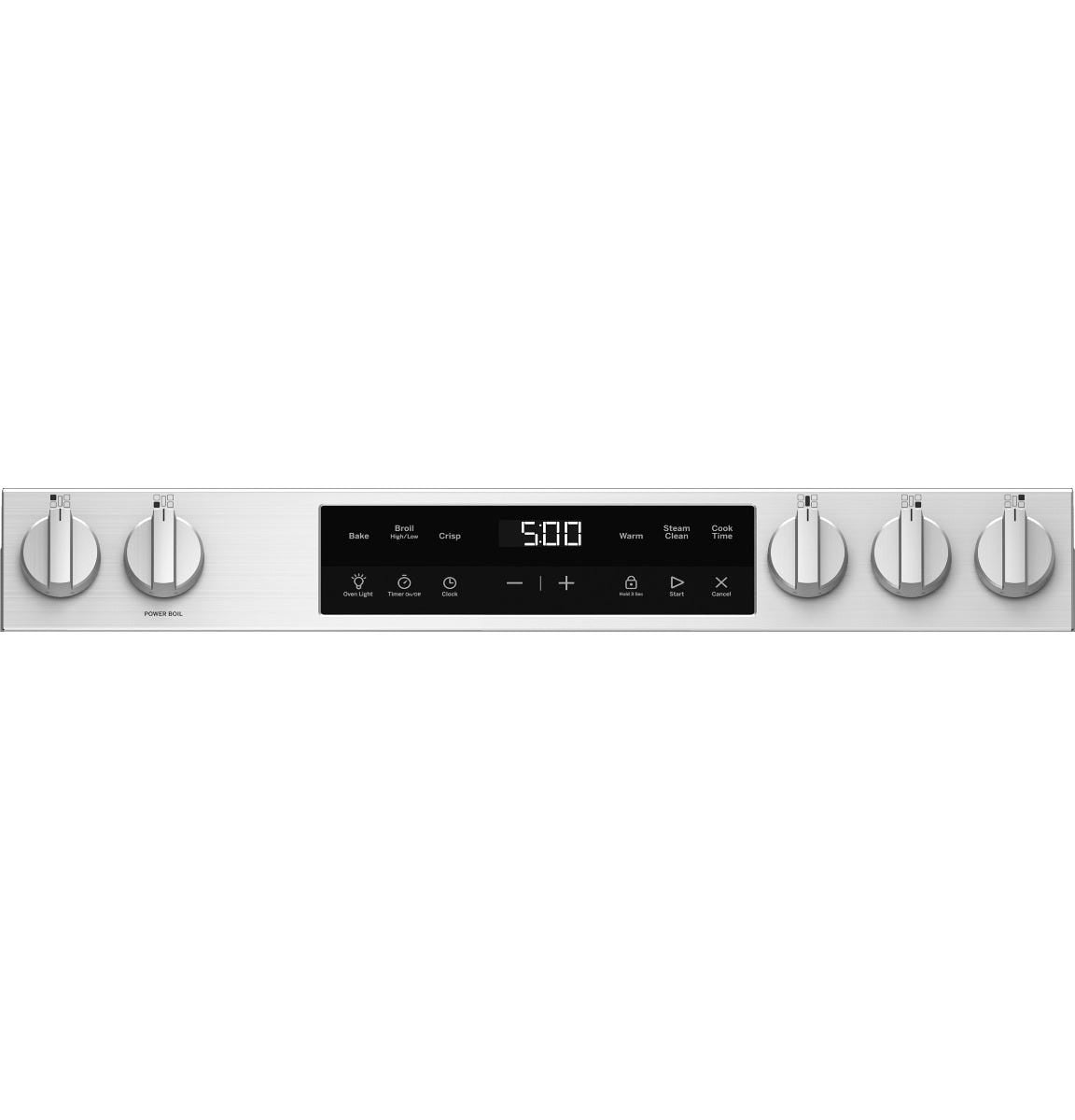 GE® 30" Slide-In Front Control Gas Range with Crisp Mode GGS500SVSS