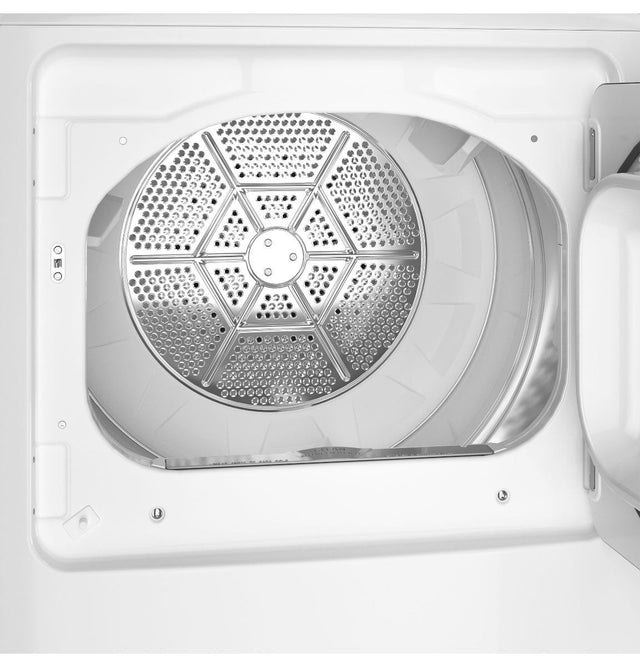 Hotpoint 6.2 cu. ft. Capacity Gas Dryer with Up To 120 ft. Venting and Shallow Depth HTX26GASWWW