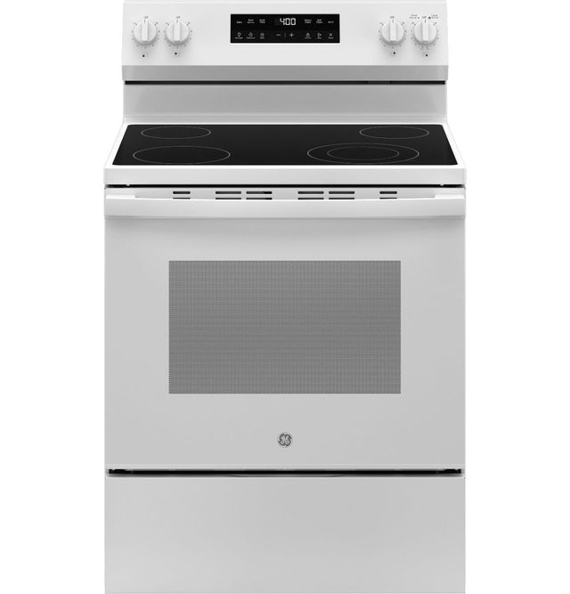 GE® 30" Free-Standing Electric Range GRF400PVWW