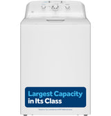GE 4.0 cu. ft. Capacity Washer with Stainless Steel Basket and Water Level Control GTW325ASWWW