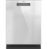 Café™ Smart Stainless Steel Interior Dishwasher with Sanitize and Ultra Wash & Dual Convection Ultra Dry in Platinum Glass CDP888M5VS5